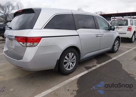 2014 Honda Odyssey Ex-L z USA, uszkodzony, nr VIN 5FNRL5H62EB127653